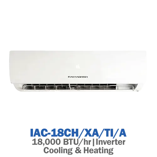اسپلیت اینورتر ایران رادیاتور مدل IAC-18CH/XA/TI/A