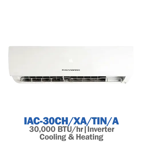 اسپلیت اینورتر ایران رادیاتور مدل IAC-30CH/XA/TIN/A