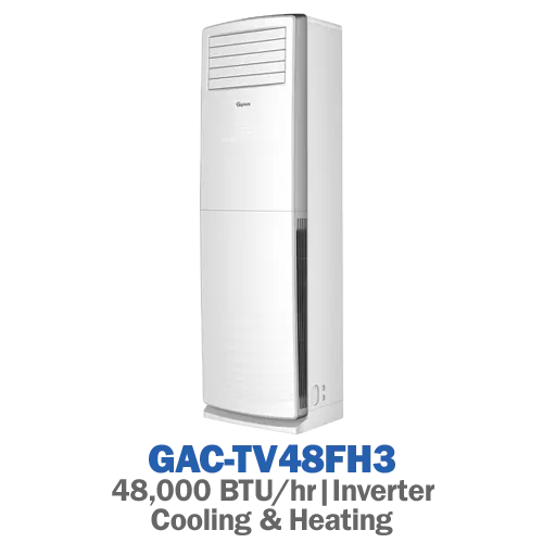 کولر گازی ایستاده اینورتر جی پلاس مدل GAC-TV48FH3