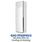 کولر گازی ایستاده تروپیکال جی پلاس مدل GAC-TF60FHU3