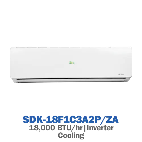 کولر گازی اینورتر حاره‌ای گرین مدل SDK-18F1C3A2P/ZA