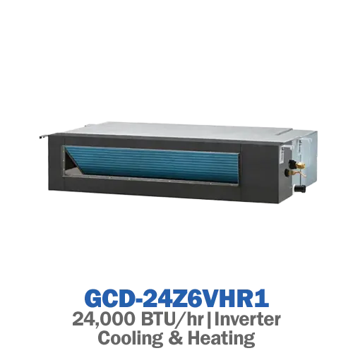 داکت اسپلیت اینورتر جی پلاس مدل GCD-24Z6VHR1