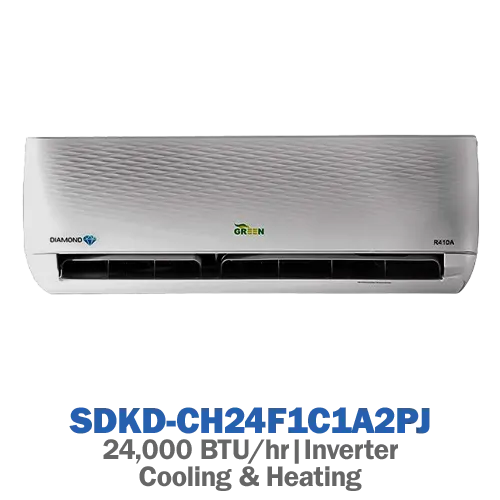 اسپلیت اینورتر گرین سری دیاموند مدل SDKD-CH24F1C1A2PJ