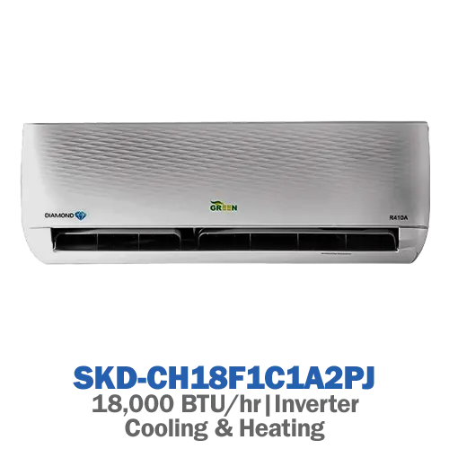 اسپلیت اینورتر گرین سری دیاموند مدل SKD-CH18F1C1A2PJ