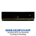 اسپلیت اینورتر پنل مشکی گرین مدل SDKB-CH18F1C1A2P