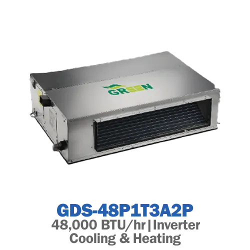 داکت اسپلیت اینورتر حاره‌ای گرین مدل GDS-48P1T3A2P