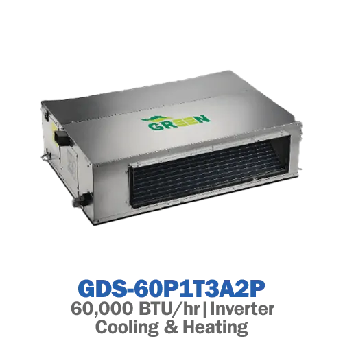 داکت اسپلیت اینورتر حاره‌ای گرین مدل GDS-60P1T3A2P