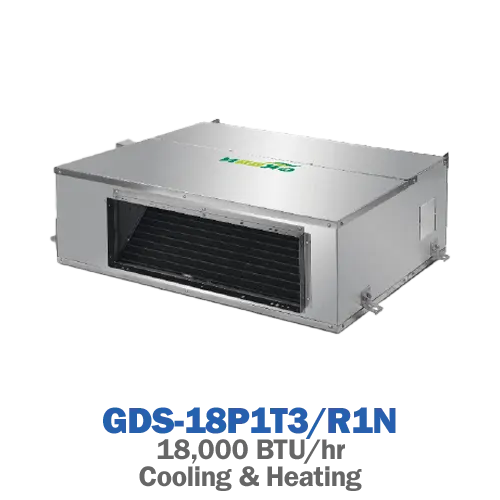 داکت اسپلیت 18000 حاره‌ای گرین مدل GDS-18P1T3/R1N