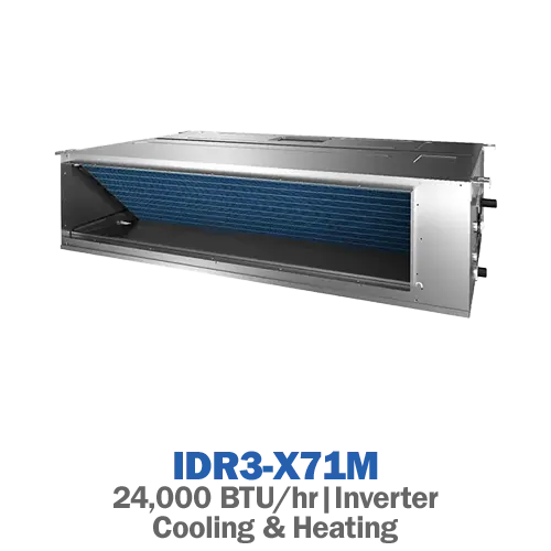 داکت اسپلیت اینورتر 24000 میدیا سری X مدل IDR3-X71M