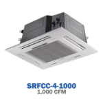 فن کویل کاستی چهار طرفه ساران مدل SRFCC-4-1000