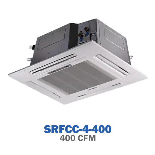 فن کویل کاستی چهار طرفه ساران مدل SRFCC-4-400