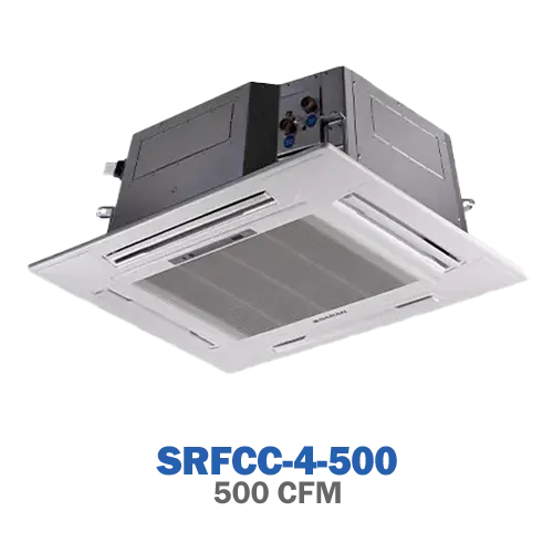 فن کویل کاستی چهار طرفه ساران مدل SRFCC-4-500
