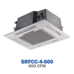 فن کویل کاستی چهار طرفه ساران مدل SRFCC-4-600