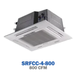 فن کویل کاستی چهار طرفه ساران مدل SRFCC-4-800