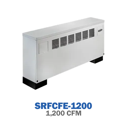 فن کویل زمینی روبرو زن ساران مدل SRFCFE-1200