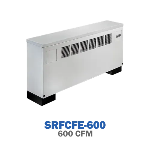 فن کویل زمینی روبرو زن ساران مدل SRFCFE-600
