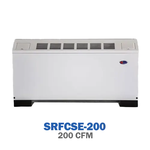 فن کویل زمینی شیب دار ساران مدل SRFCSE-200