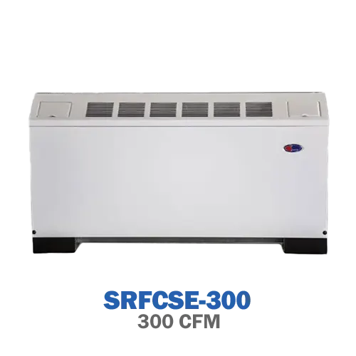 فن کویل زمینی شیب دار ساران مدل SRFCSE-300