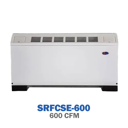 فن کویل زمینی شیب دار ساران مدل SRFCSE-600
