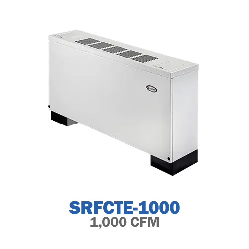فن کویل زمینی بالازن ساران مدل SRFCTE-1000