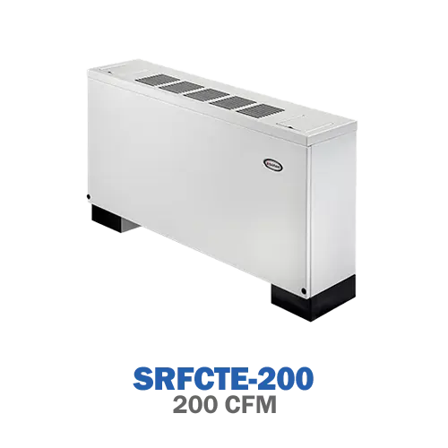 فن کویل زمینی بالازن ساران مدل SRFCTE-200