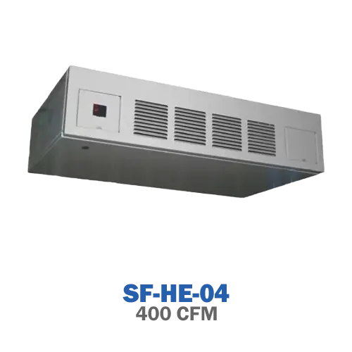فن کویل سقفی با کابینت ساراول مدل SF-HE-04