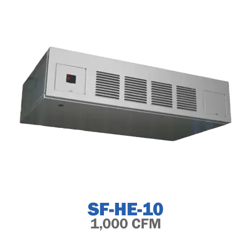 فن کویل سقفی با کابینت ساراول مدل SF-HE-10