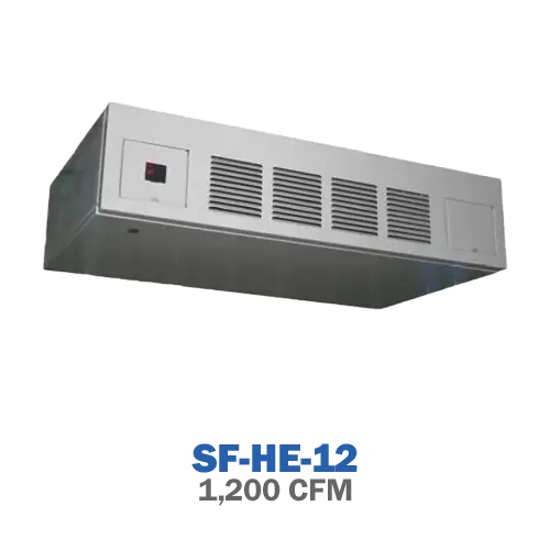 فن کویل سقفی با کابینت ساراول مدل SF-HE-12