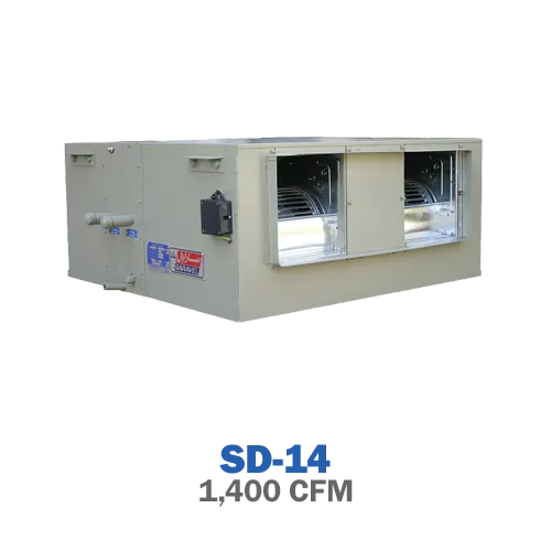 فن کویل کانالی ساراول مدل SD-14