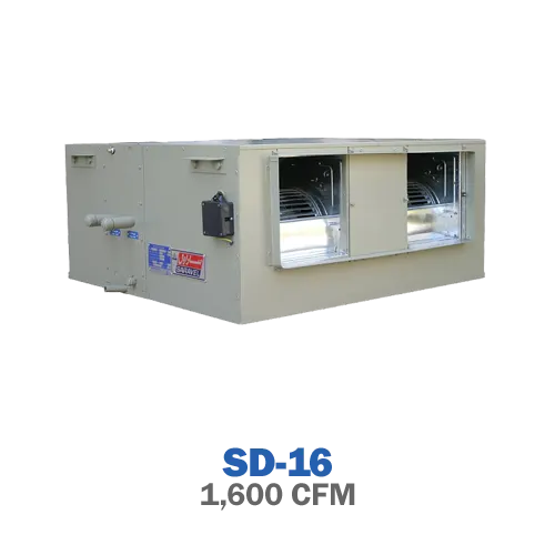 فن کویل کانالی ساراول مدل SD-16
