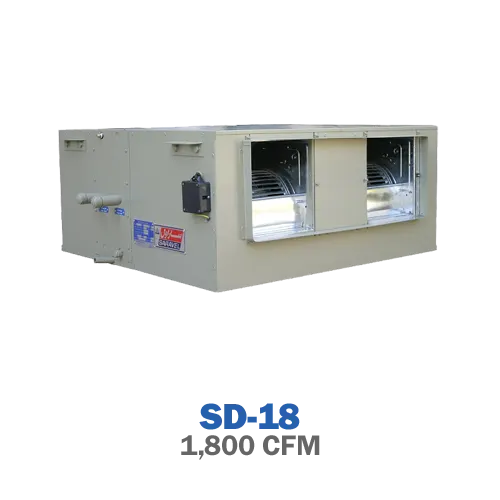 فن کویل کانالی ساراول مدل SD-18