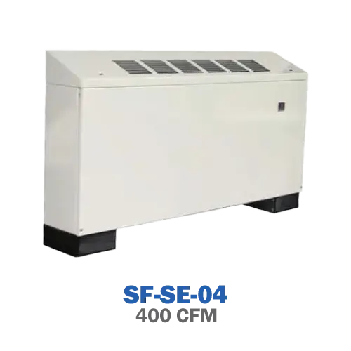 فن کویل زمینی شیبدار ساراول مدل SF-SE-04