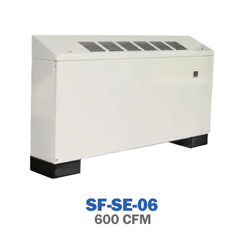 فن کویل زمینی شیبدار ساراول مدل SF-SE-06
