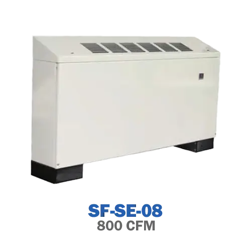 فن کویل زمینی شیبدار ساراول مدل SF-SE-08
