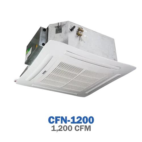 فن کویل کاستی چهار طرفه سری اوشان تهویه مدل CFN-1200