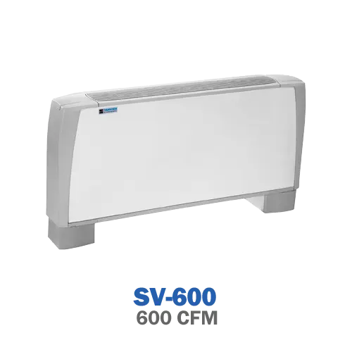 فن کویل زمینی کریوه پایه دار تهویه مدل SV-600