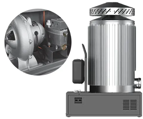 بخاری کارگاهی نفتی گازوئیلی انرژی مدل GW0450