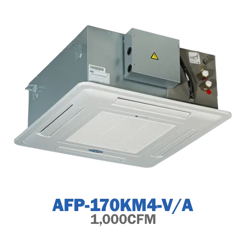 فن کویل کاستی چهار طرفه 1000CFM آرن مدل AFP-170KM4-V/A