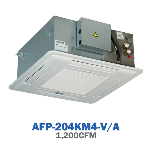 فن کویل کاستی چهار طرفه 1200CFM آرن مدل AFP-204KM4-V/A