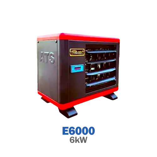 هیتر برقی فن‌دار تکفاز آذرتهویه مدل E6000