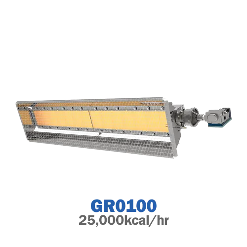 هیتر تابشی سرامیکی گازی انرژی مدل GR0100