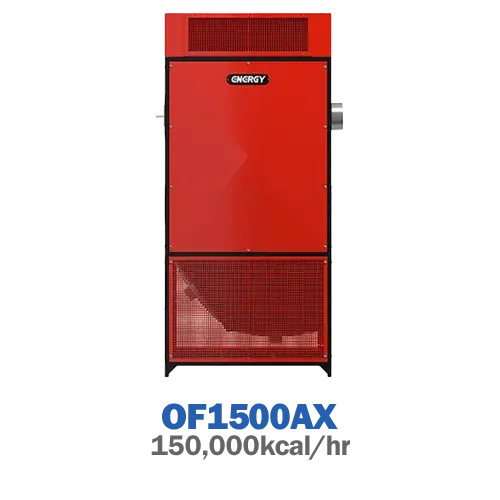 کوره هوای گرم گازوئیلی انرژی مدل OF1500AX