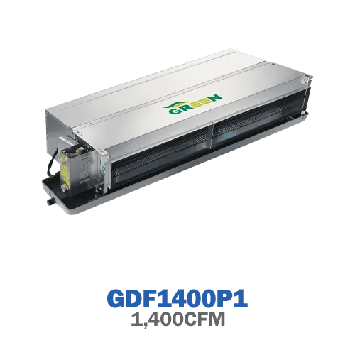فن کویل سقفی توکار گرین مدل GDF1400P1