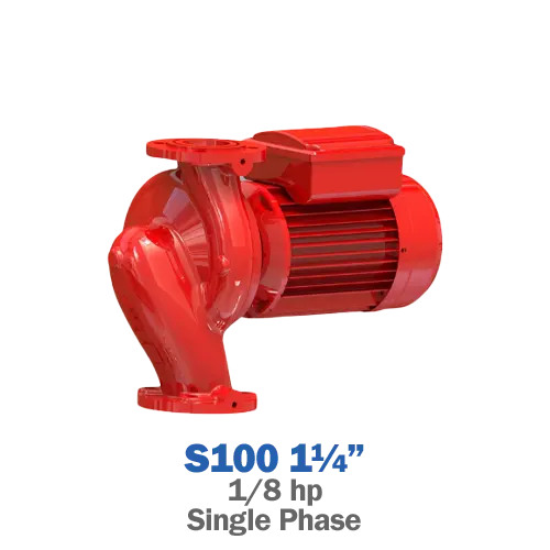 پمپ سیرکولاتور 1450RPM سمنان انرژی ¼1 اینچ S100 تکفاز