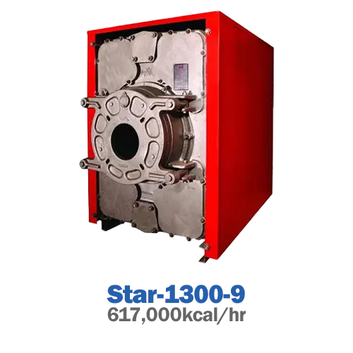 دیگ چدنی استار 1300 شوفاژکار مدل 9 پره
