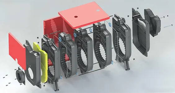 دیگ چدنی سوپر 300 شوفاژکار مدل 6 پره