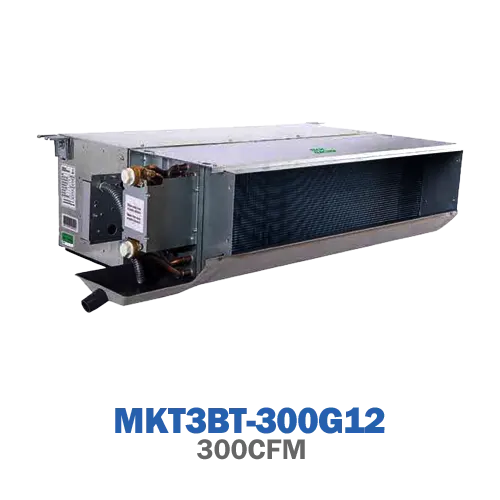 فن کویل سقفی توکار 300CFM تک الکتریک سری میدیا اسپک