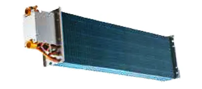 کویل فن کویل سقفی توکار 400CFM تک الکتریک سری میدیا اسپک