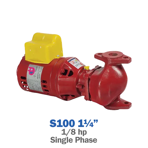 پمپ سیرکولاتور خطی آزاد البرز مدل S100 سایز ¼ 1 اینچ