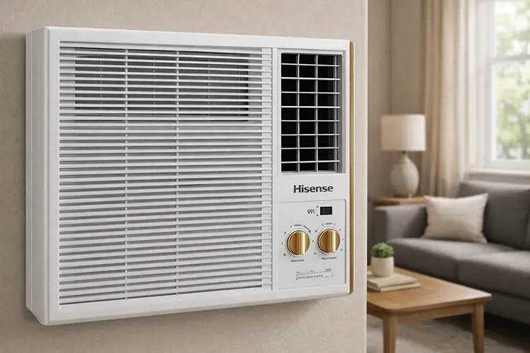 کولر گازی پنجره‌ای هایسنس مدل WHTC-18P